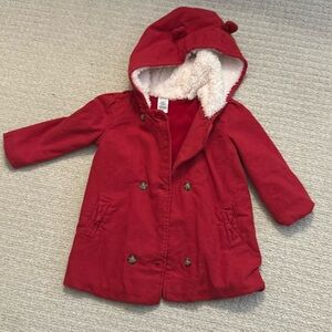 Toddler Red Winter coat